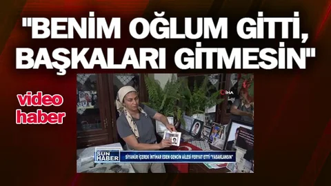 Mersin'de Siyanür İçerek İntihar Eden Üniversiteli Gencin Ailesi Konuştu