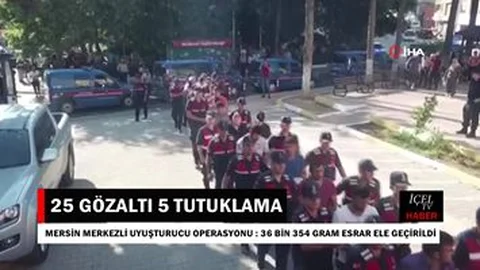 36 Bin 354 Gram Esrar Ele Geçirildi