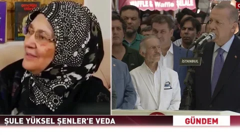 Canlı Yayın: Şule Yüksel Şenler Cenaze Töreni