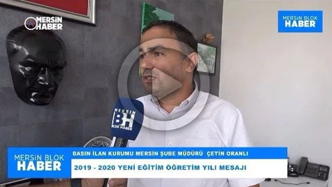 Oranlı'dan, Yeni Eğitim Öğretim Yılı Mesajı