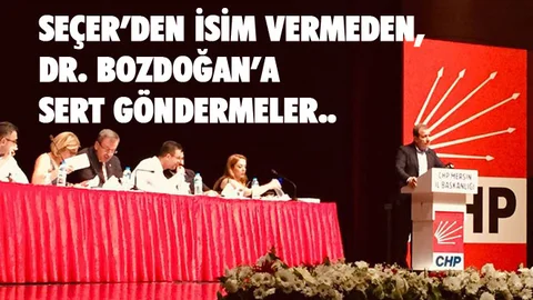 Başkan Seçer'den İsim Vermeden, Dr. Bozdoğan'a Sert Gönderme