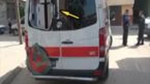 Mersin'de Ambulansa Saldırdılar