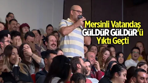 Mersinli Vatandaş Katıldığı Güldür Güldür Show'da Herkesi Kahkahaya Boğdu