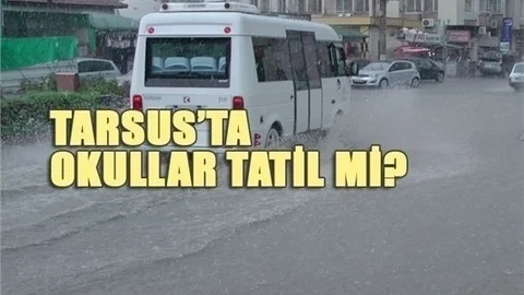Tarsus'ta Okullar Tatil Mi?