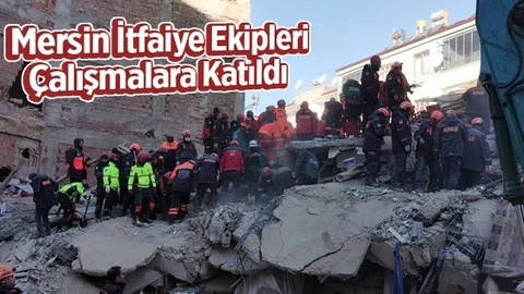 Kurtarma Çalışmaları İçin Mersin Büyükşehir Belediyesi Ekipleri Elazığ’da
