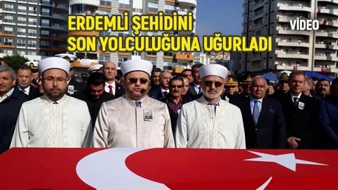 Şehit İbrahim Tüzel Son Yolculuğuna Uğurlandı