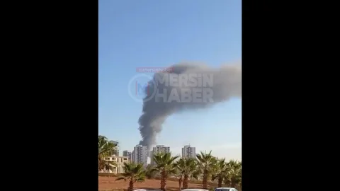 Mersin Toroslar'da Sabah Saatlerinde Yükselen Duman