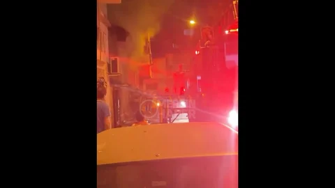 Mersin'de Korkutan Yangın