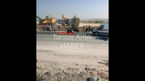 Mersin'de Zincirleme Motosiklet Kazası