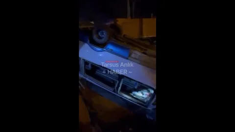 Tarsus'ta Feci Trafik Kazası