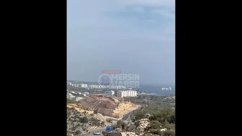 Kızkalesi'nde Kontrollü Patlatma