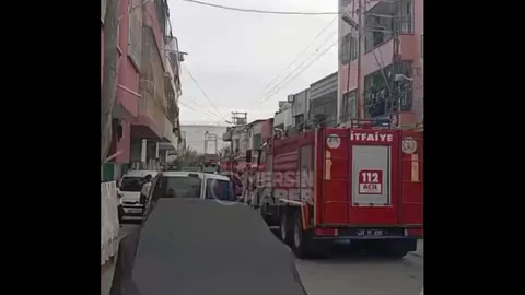 Karaduvar'da Korkutan Yangın