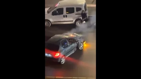 Mersin Mezitli'de Zincirleme Kaza