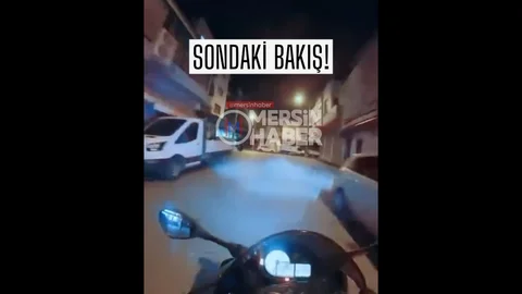 Mersin'de Motosiklet Kazası
