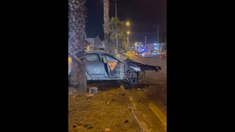 Mersin'de Trafik Kazası