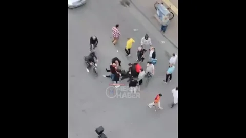 Mersin Akdeniz'de Motosiklet Kazası