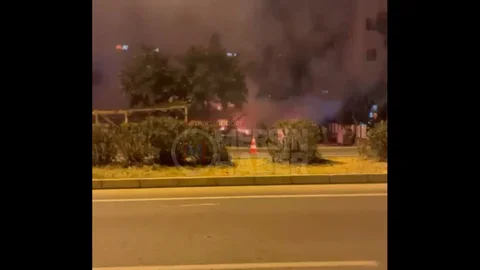 Erdemli'de Baraka Yangını