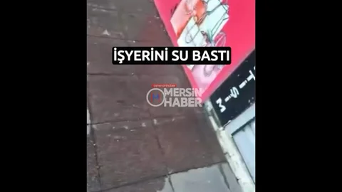Mersin'de Su Baskını Olayı