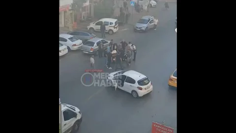 Yenişehir'de Motosiklet Kazası Görüntülendi