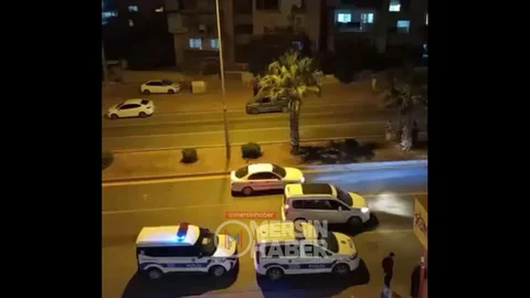 Toroslar'da Kavga Anları Kameraya Yansıdı