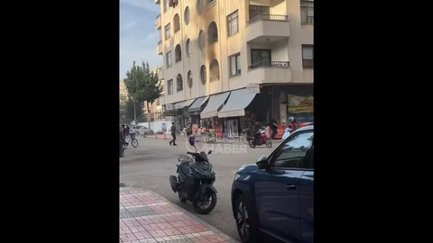 Yangın Palmiye Mahallesi'nde Çıktı