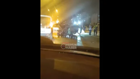 Toroslar'da Otomobil Takla Attı, Yaralılar Var