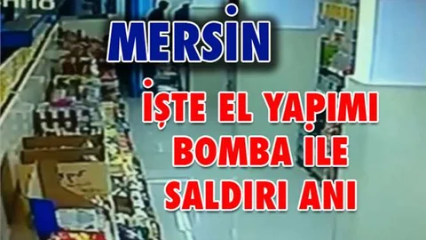 İşte Saldırı Anı, Mersin’de Eş Zamanlı 3 Patlama