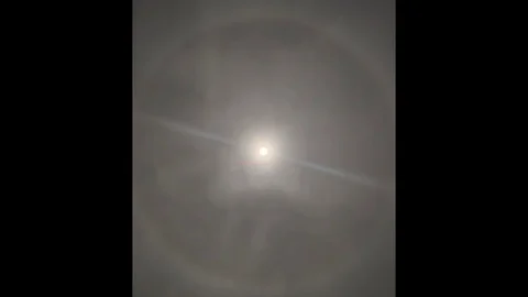 Ay Halesi Mersin'de Görüntülendi