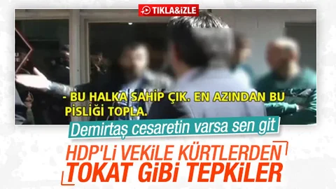 Diyarbakırlılardan HDP'li Pir'e sert tepki