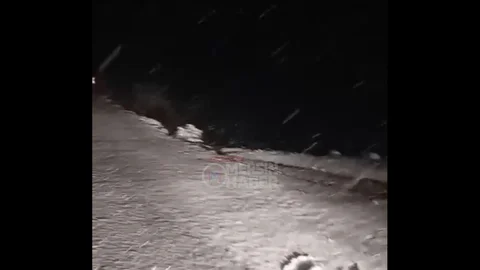 Mezitli Durnaz Yaylası'na Kar Yağdı