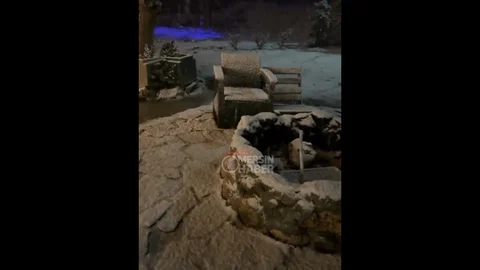 Mersin Yüksek Kesimlerinde Kar Yağışı Başladı