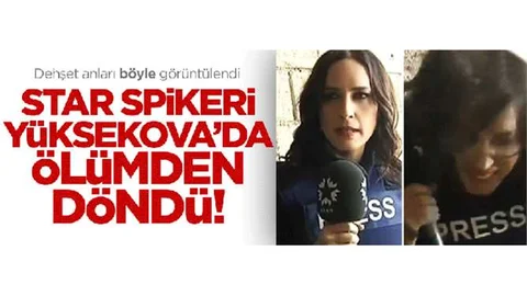 Spiker Nazlı Çelik Yüksekova'da ölümden döndü