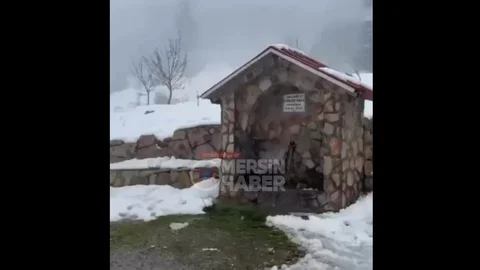 Mersin Yükseklerinde Kar Yağışı Devam Ediyor