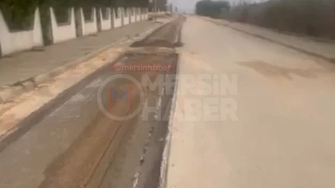 Mezitli Tece'de Asfalt Sorunu Devam Ediyor