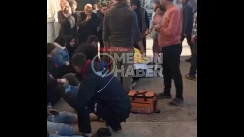 Mersin Homurlu'da İşçi Minibüsü Kazası