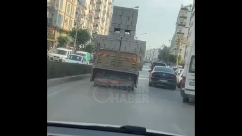 Mersin Toroslar'da Tehlikeli Yükleme Ceza Aldı