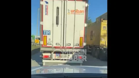 Mersin'de TIR Kuyruğu Sorunu Yaşanıyor