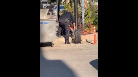 Mersin Çamlıbel'de Şüpheli Çanta Olayı