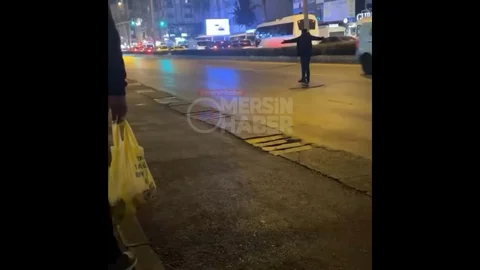 Açık Trafikte Şaşırtan Olay