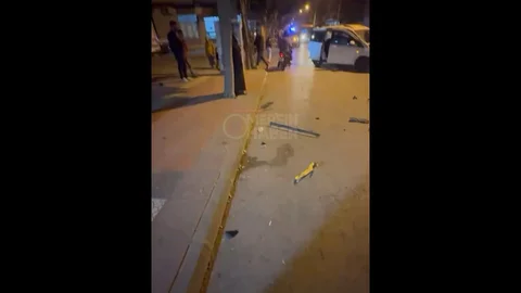 Mersin Akdeniz'de Trafik Kazası: 1 Yaralı