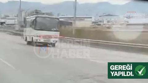 Ters Yönde Giden Midibüs Şoförüne Ceza Uygulandı