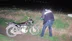 Polis Çalınan Motosikleti Tarlada Buldu