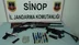 Sinop Merkez'de Jandarma Ekipleri Tarafından Silah Operasyonu Gerçekleştirildi
