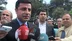 İzmir'de HDP Eş Genel Başkanı Selahattin Demirtaş, Davutoğlu'nun sözlerine yanıt verdi.