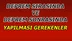 Deprem Sırasında ve Deprem Sonrasında Yapılması Gerekenler