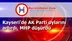 Kayseri’de AK Parti oylarını artırdı, MHP düşürdü
