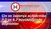 Çin ve Japonya açıklarında 7.2 ve 6.7 büyüklüğünde depremler