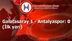 Galatasaray 1 - Antalyaspor: 0 (İlk yarı)