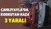Çamlıyayla'da Araç Devrildi 3 Yaralı