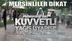Mersin’de kuvvetli yağış uyarısı